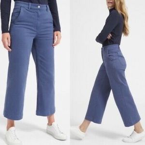 EVERLANE WIDE LEG CROP PANT SIZE 8